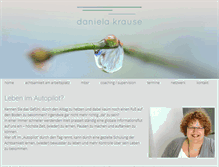 Tablet Screenshot of danielakrause.com